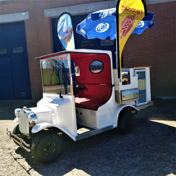 T-Ford verkoopwagen elektrisch